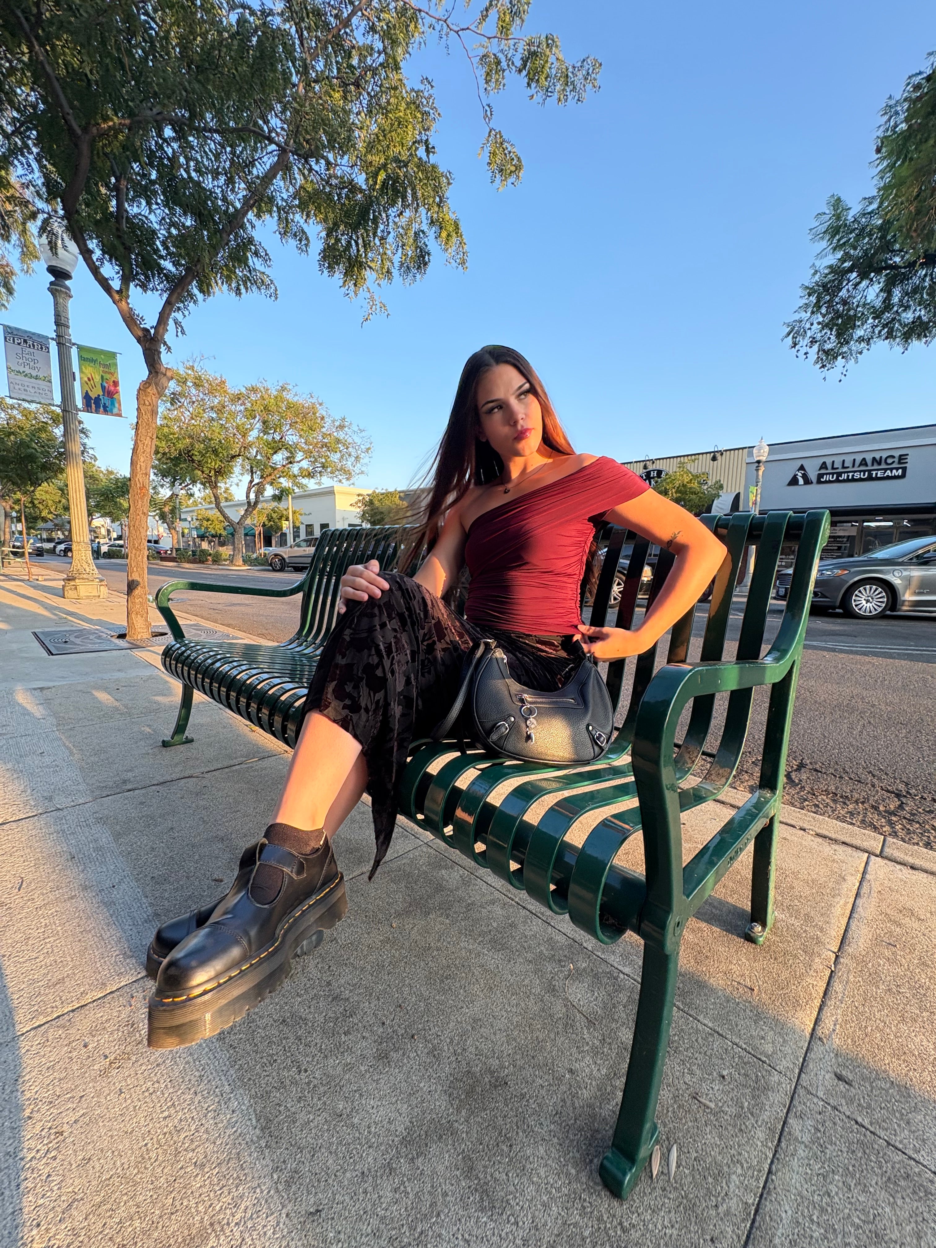 FLORAL MESH MAXI SKIRT