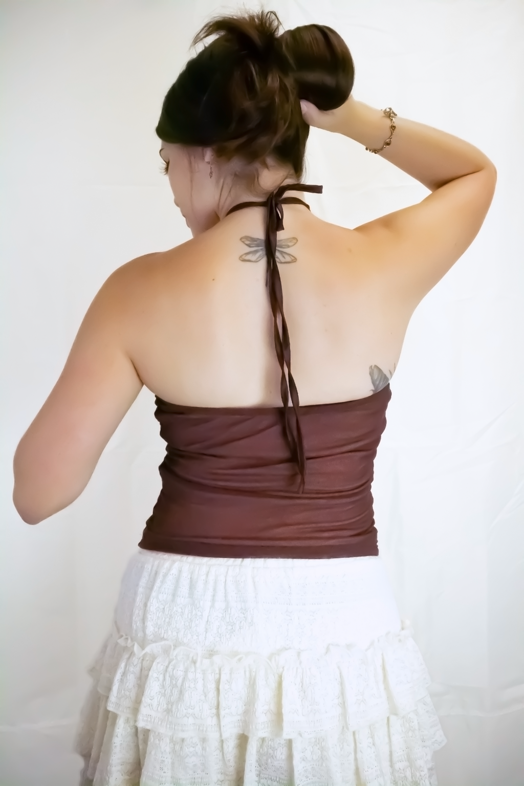 Sunkissed Embroidered Halter Cami Top
