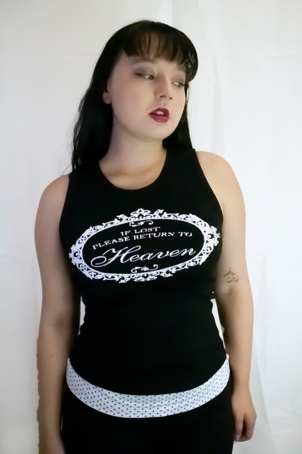 Return To Heaven Black Tank