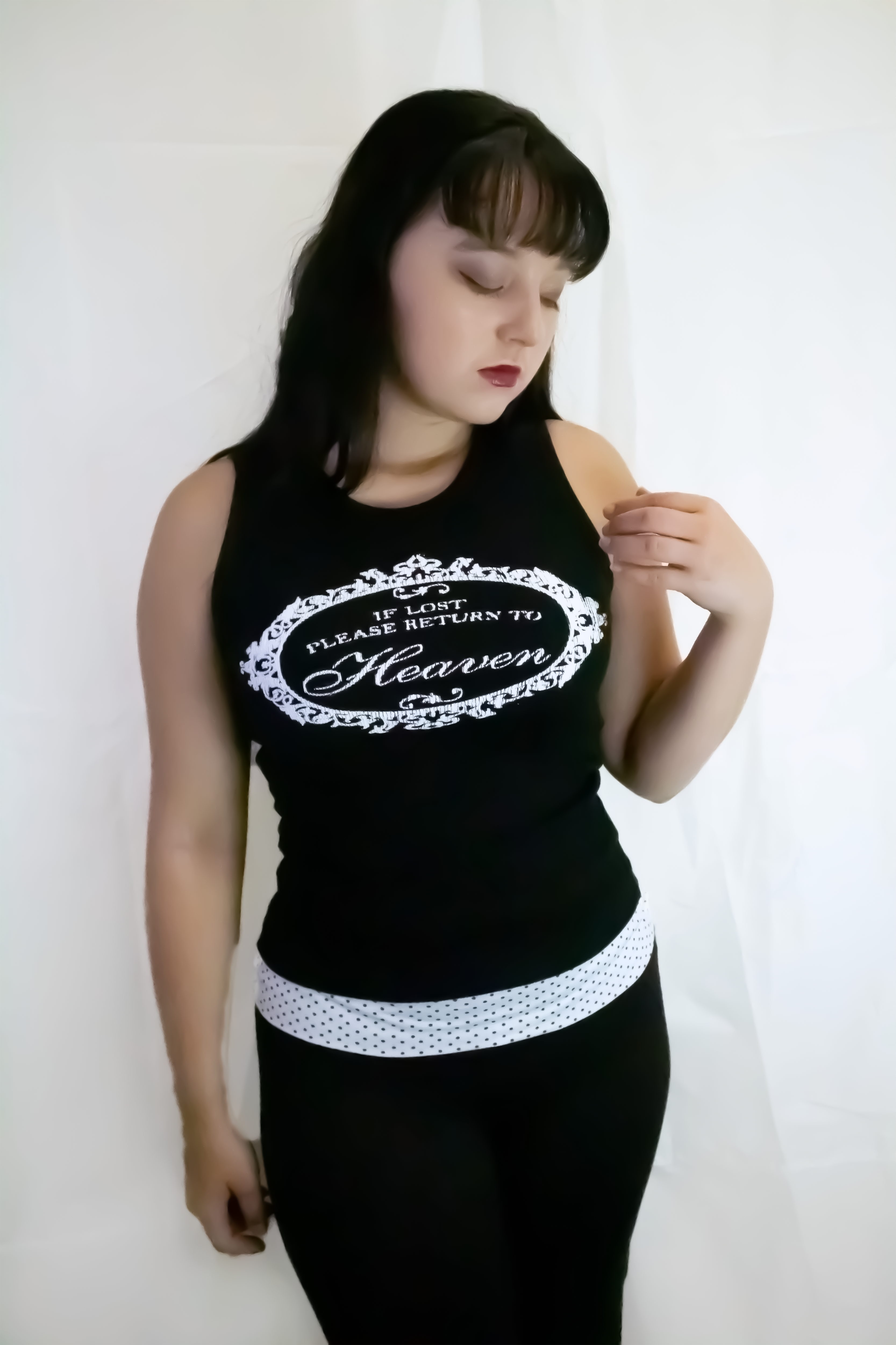 Return To Heaven Black Tank