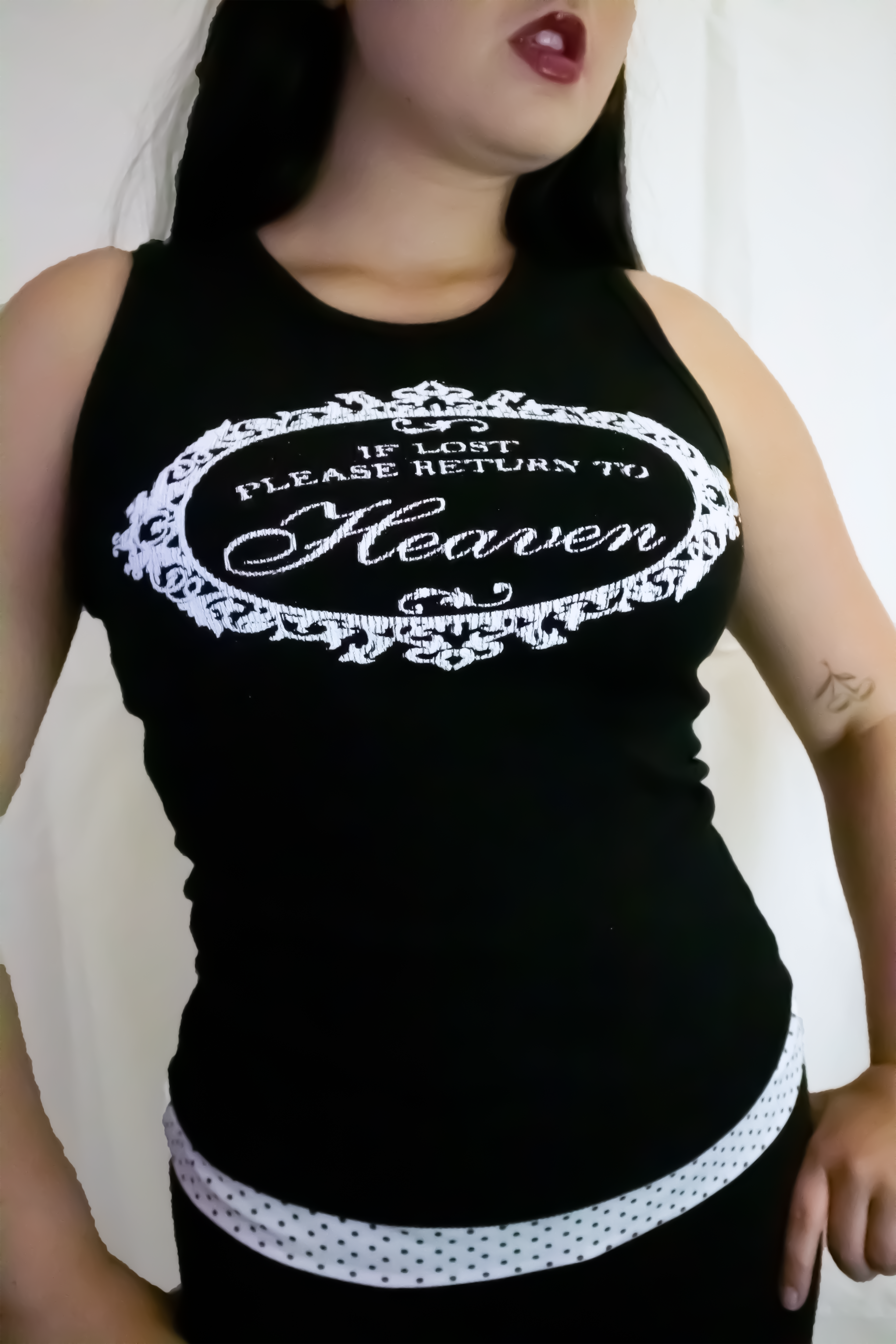 Return To Heaven Black Tank